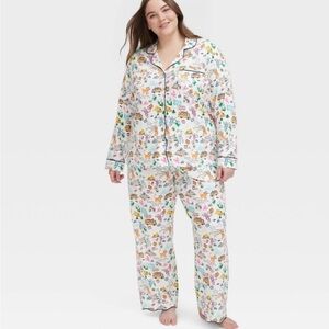 Roller Rabbit Target Pajamas Set 3X RoadTrip